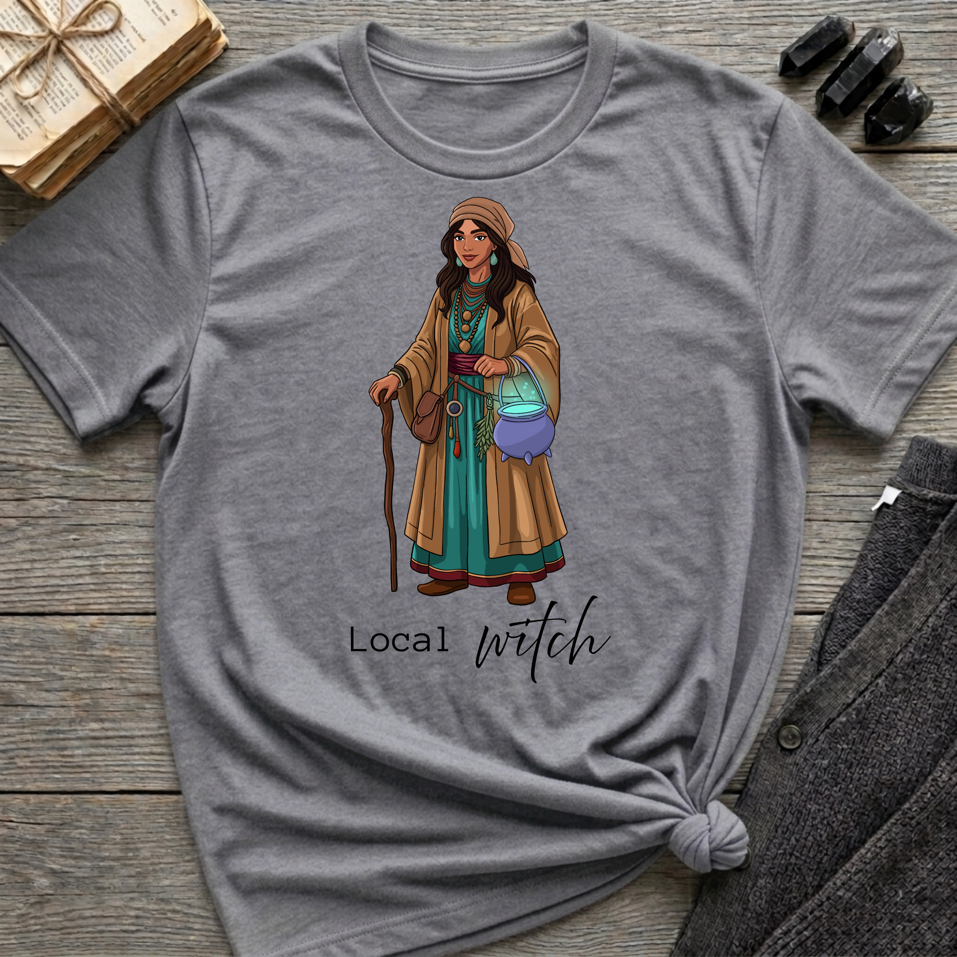 Local Witch - Witch (Style 4) Graphic T-Shirt