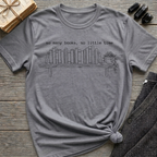 so many books, so little time - Book shelf with plant T-Shirt