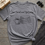 Tea, Tarot and TBR piles - T-Shirt