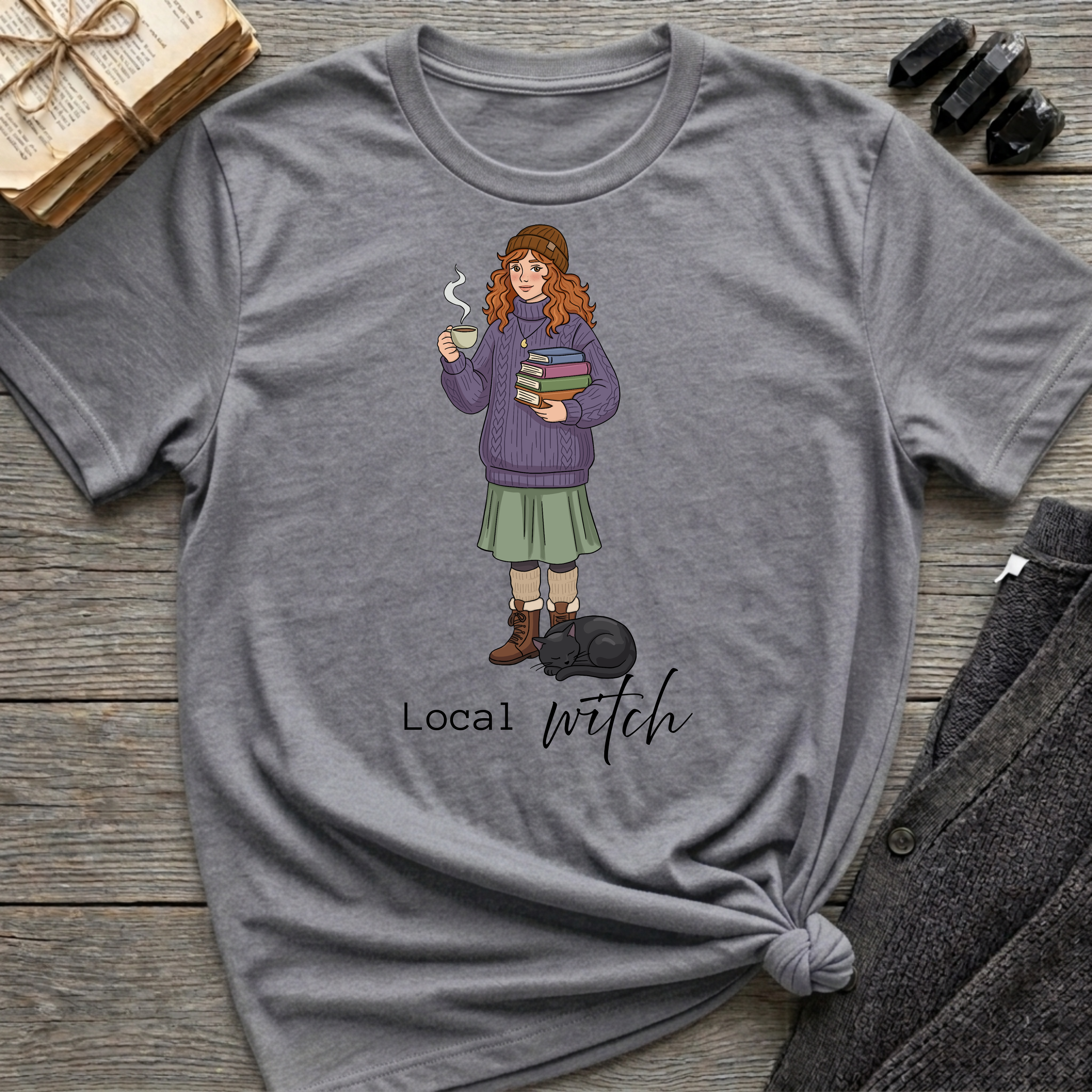 Local Witch - Witch (Style 5) Graphic T-Shirt
