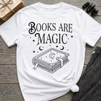 Books Are Magic - Typography T-Shirt