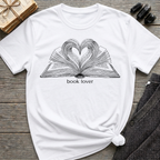 book lover - Heart Book T-Shirt