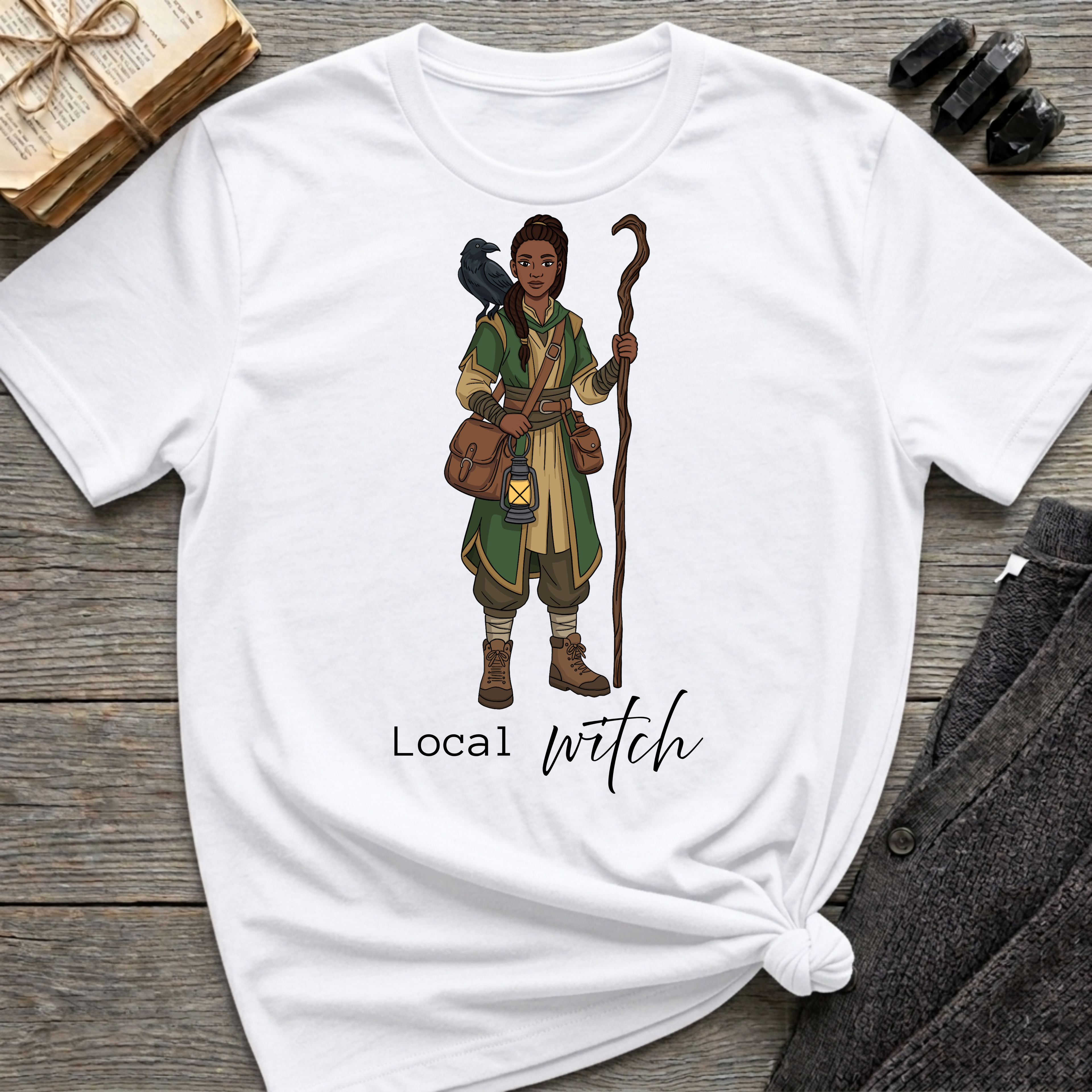 Local Witch - Witch (Style 6) Graphic T-Shirt