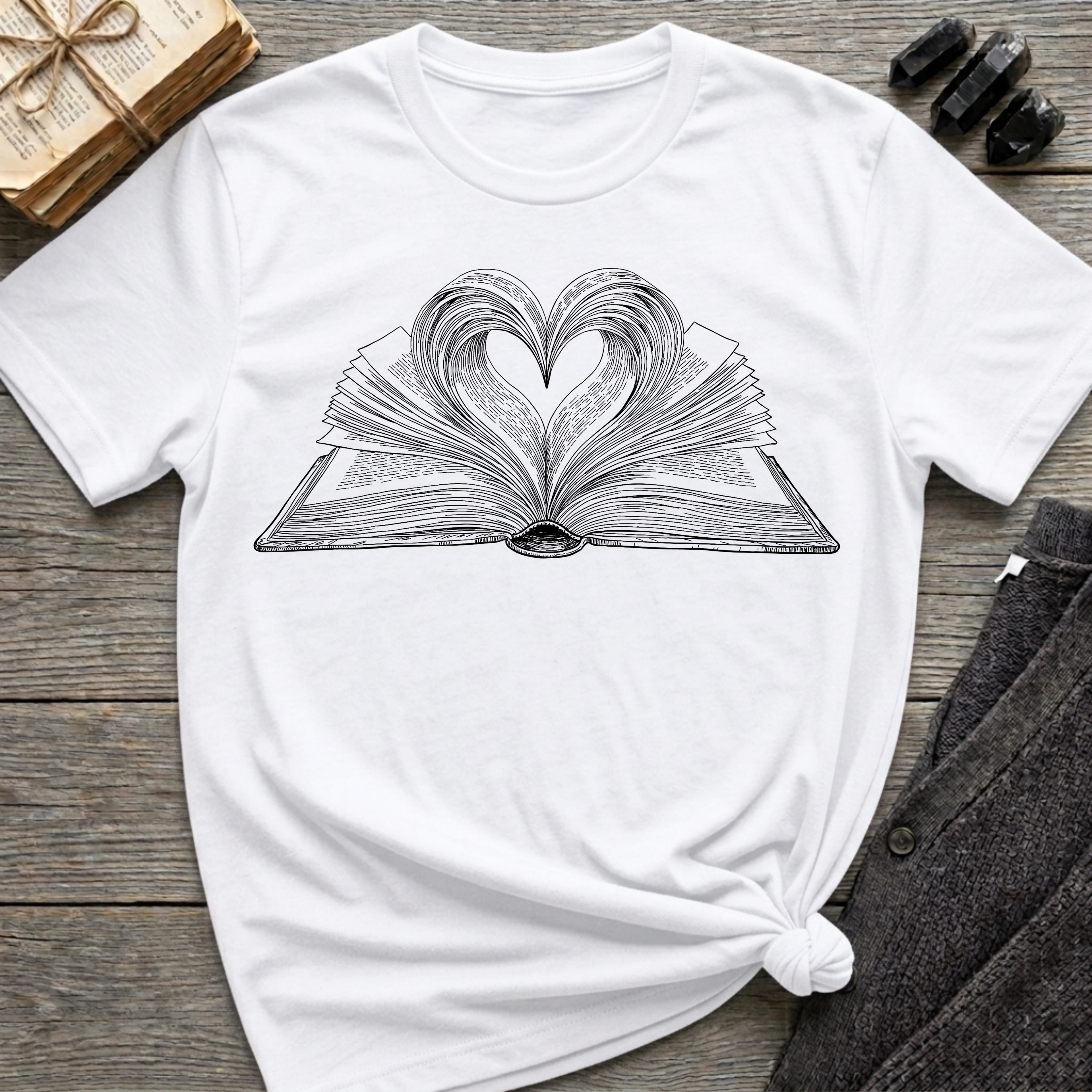 Heart Book T-Shirt