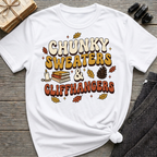 Chunky Sweaters & Cliffhangers - Graphic T-Shirt