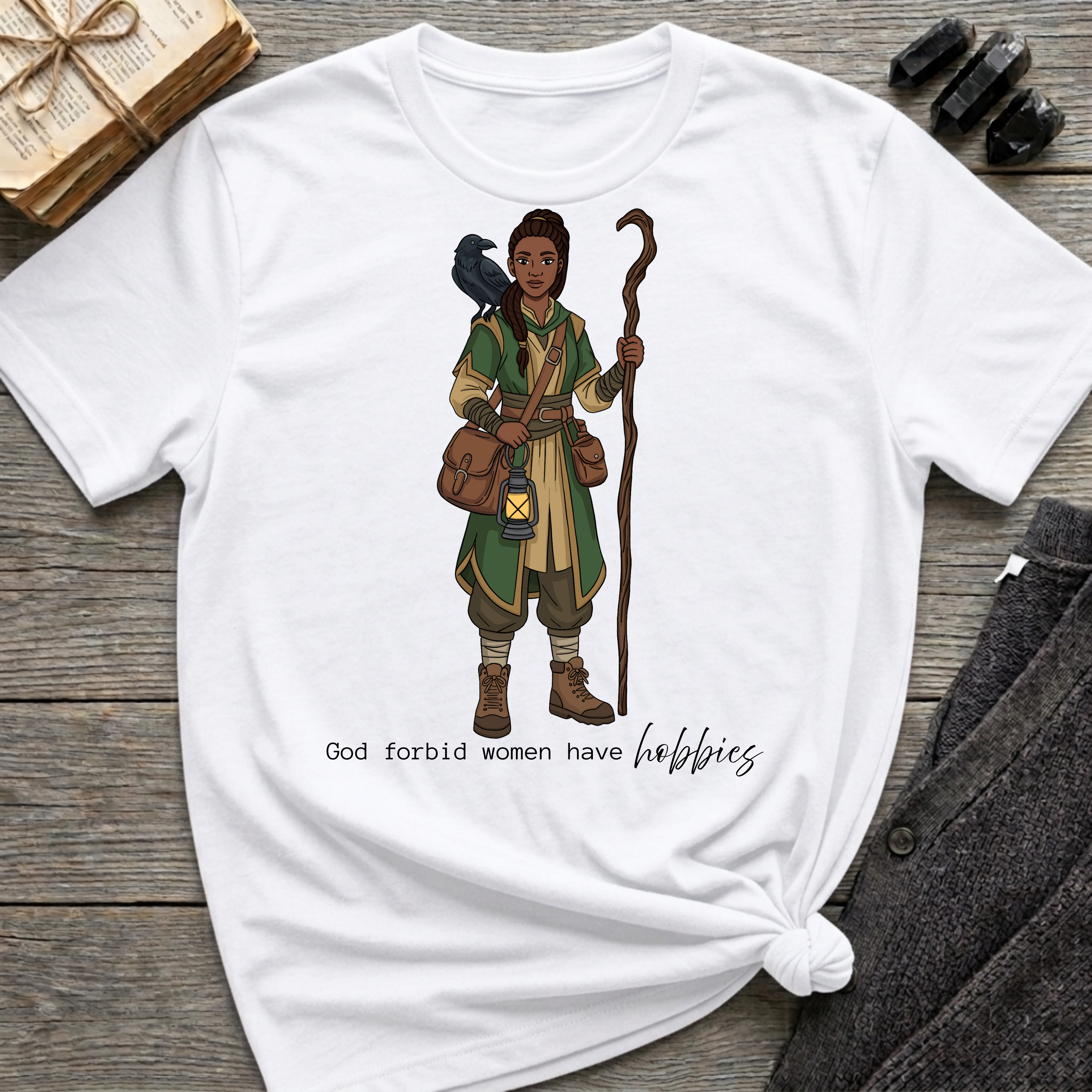 God Forbid Women Have Hobbies - Witch (Style 6) Graphic T-Shirt