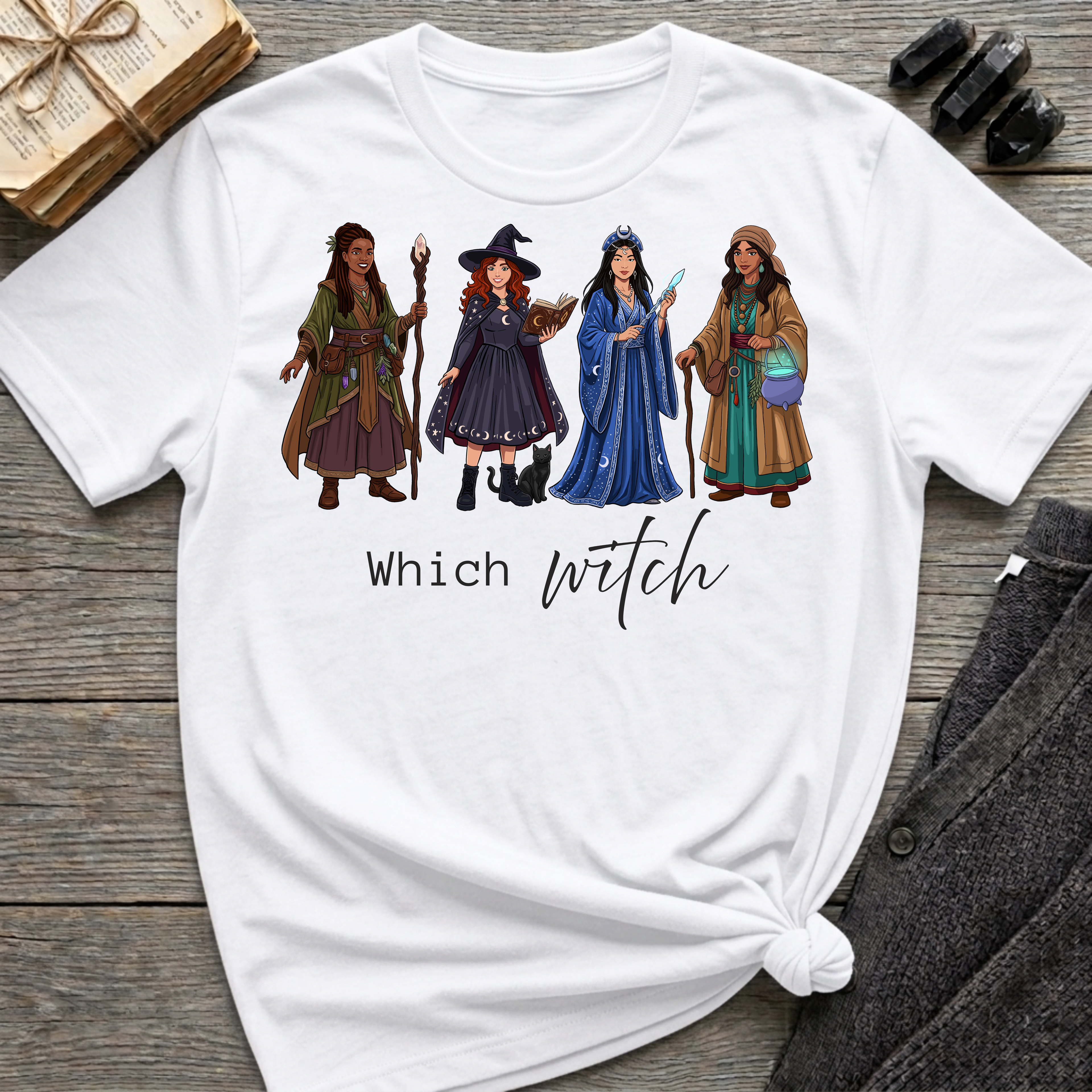 Which Witch - Witches (1-4) Graphic T-Shirt