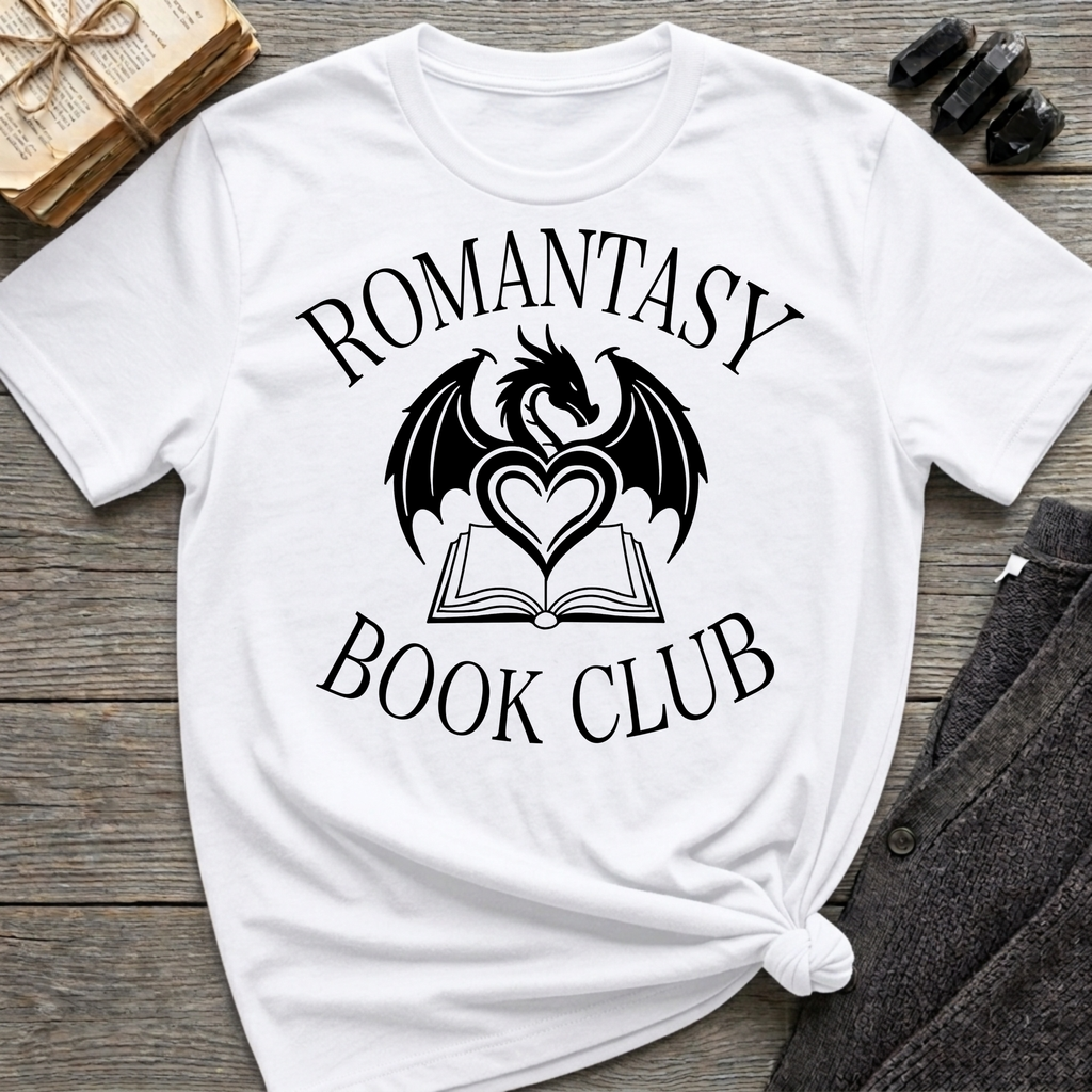 Romantasy Book Club - Typography T-Shirt