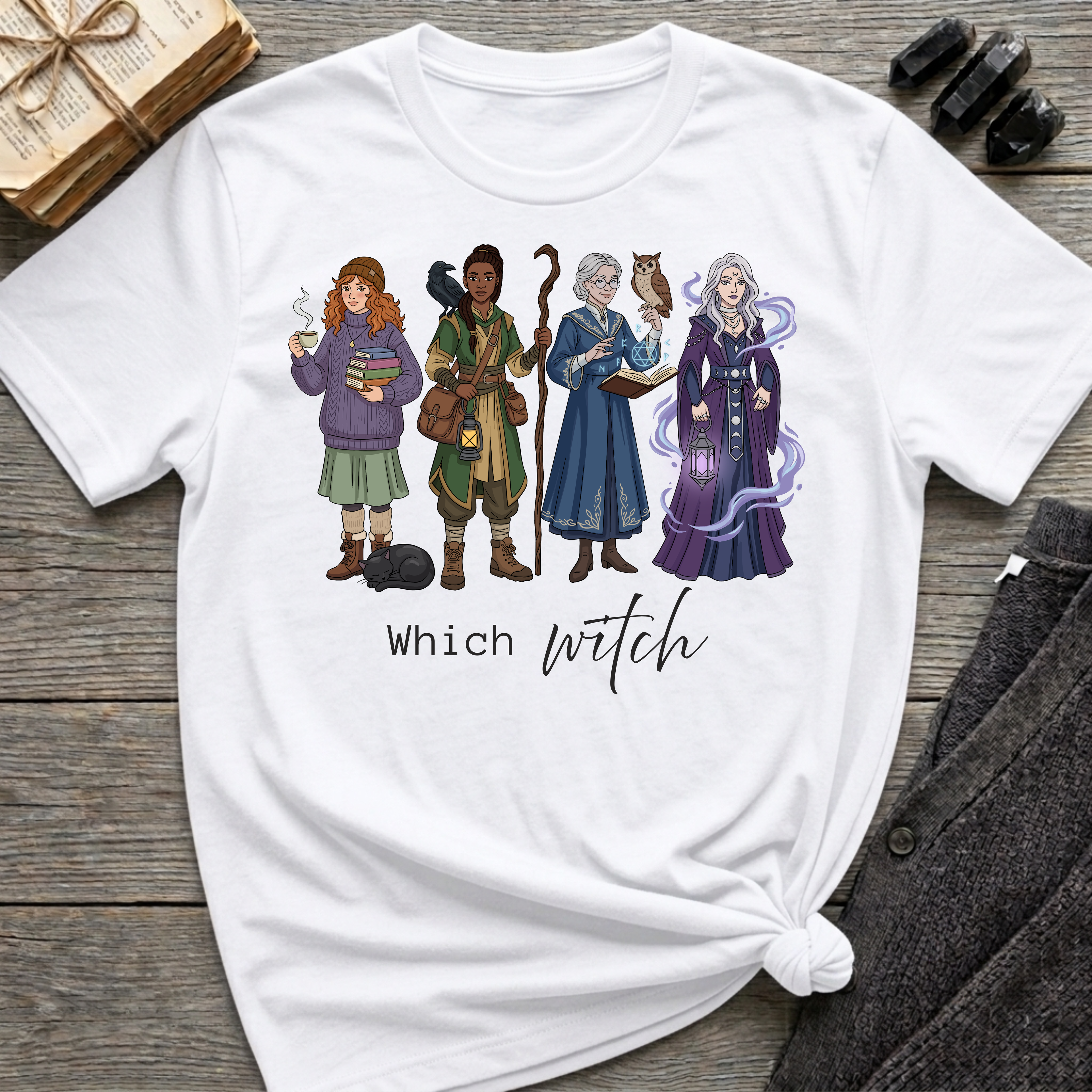 Which Witch - Witches (5-8) Graphic T-Shirt