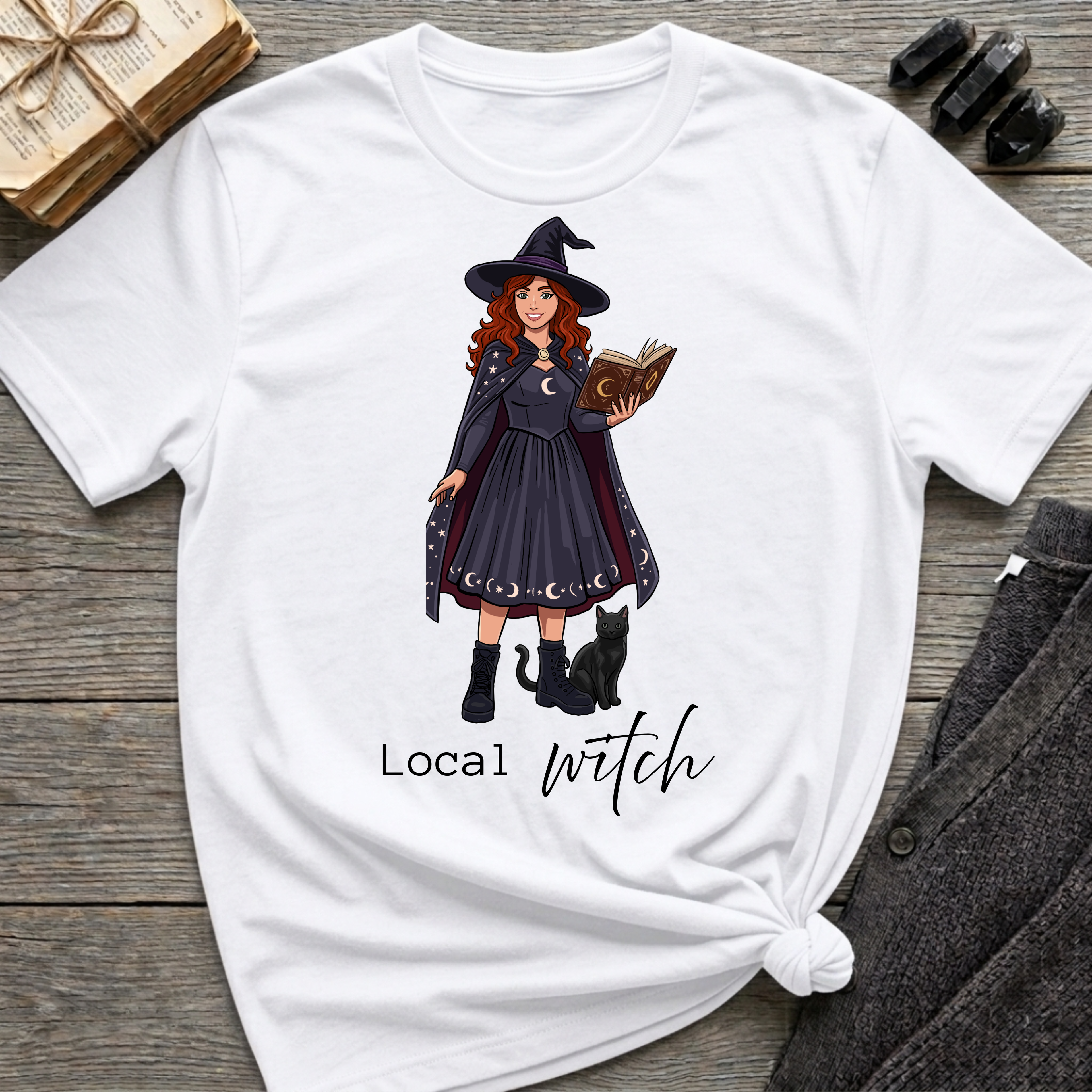 Local Witch - Witch (Style 2) Graphic T-Shirt