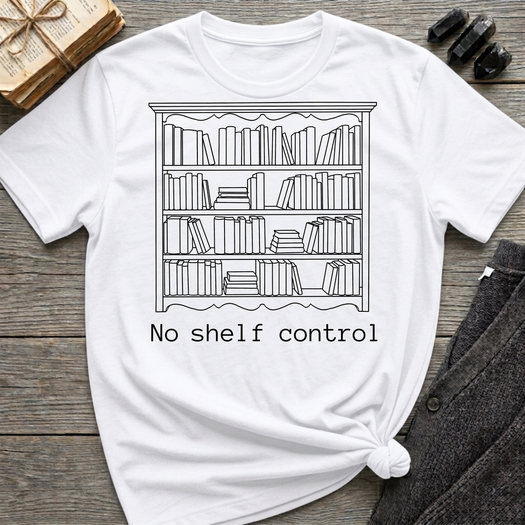 No shelf control - Big book shelf T-Shirt