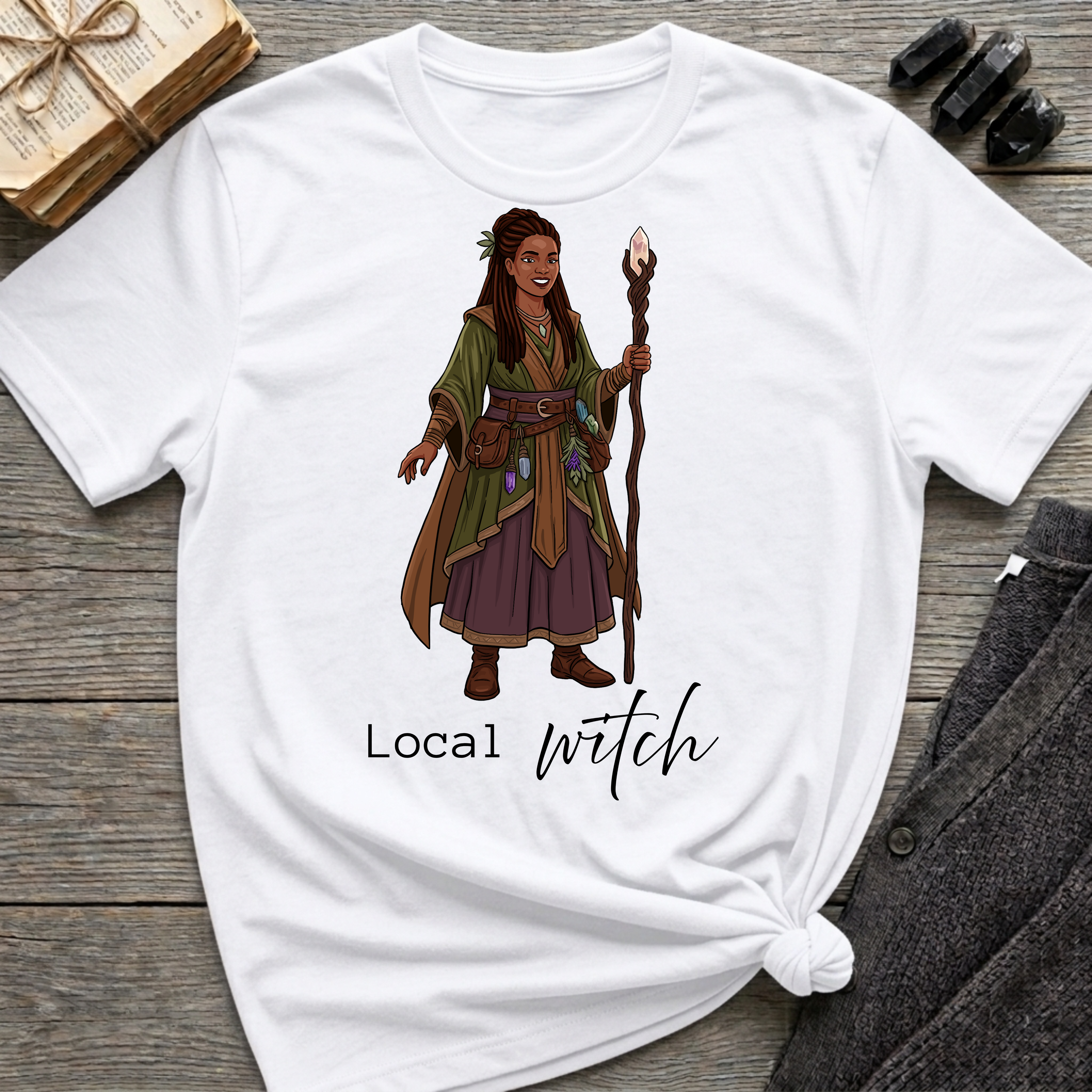 Local witch - Witch (Style 1) Graphic T-Shirt