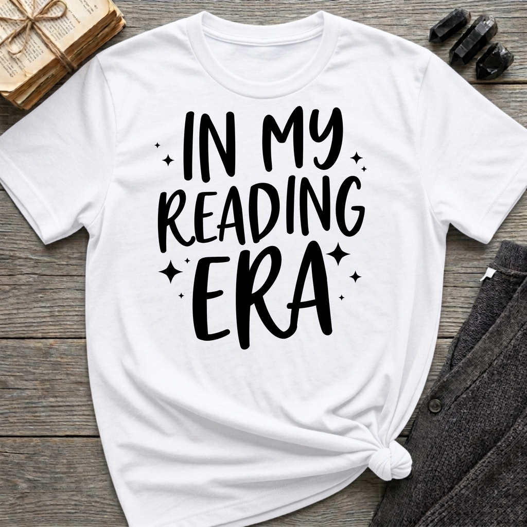In My Reading Era - Typography T-Shirt