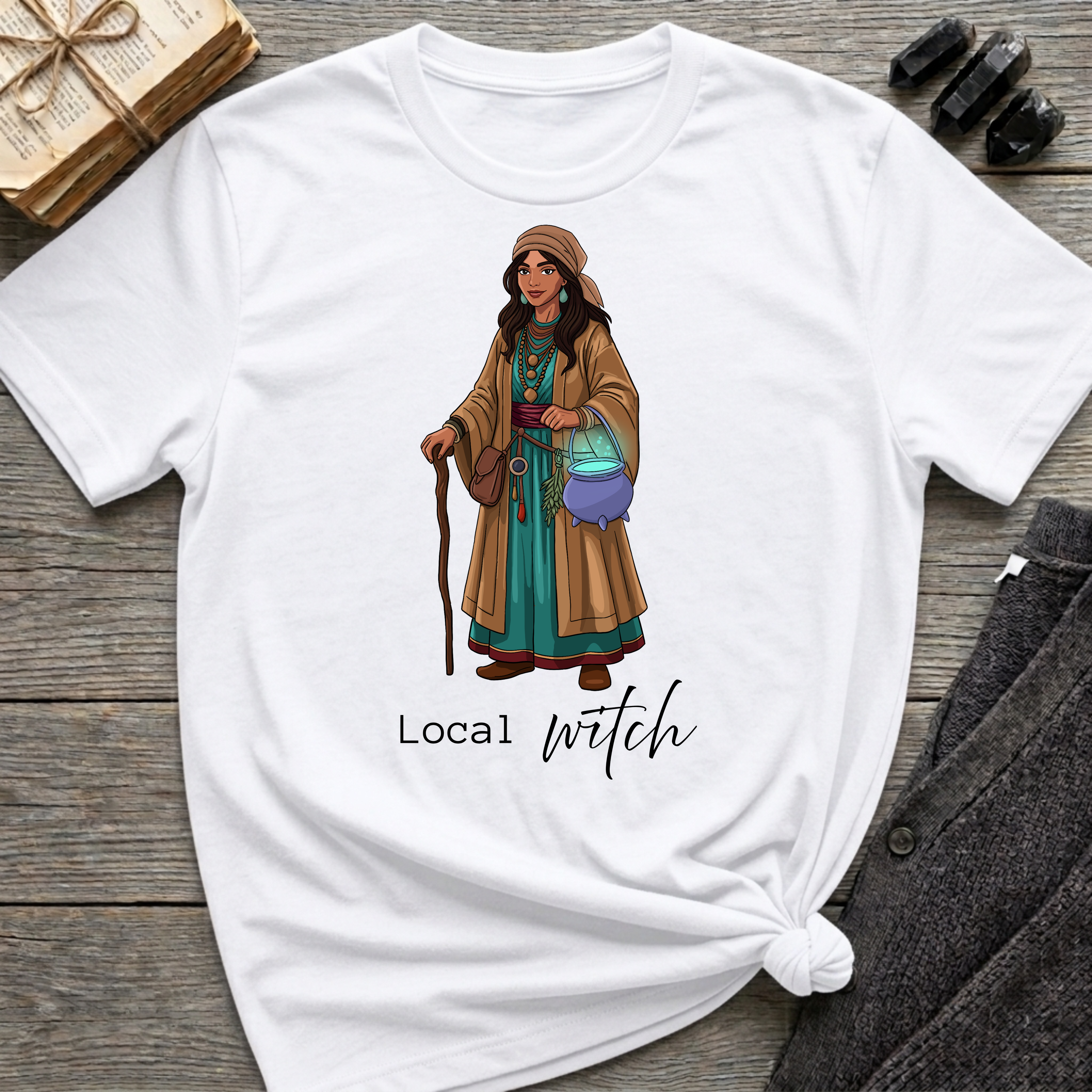 Local Witch - Witch (Style 4) Graphic T-Shirt