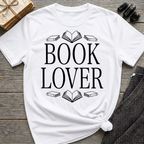 Book Lover - Typography T-Shirt