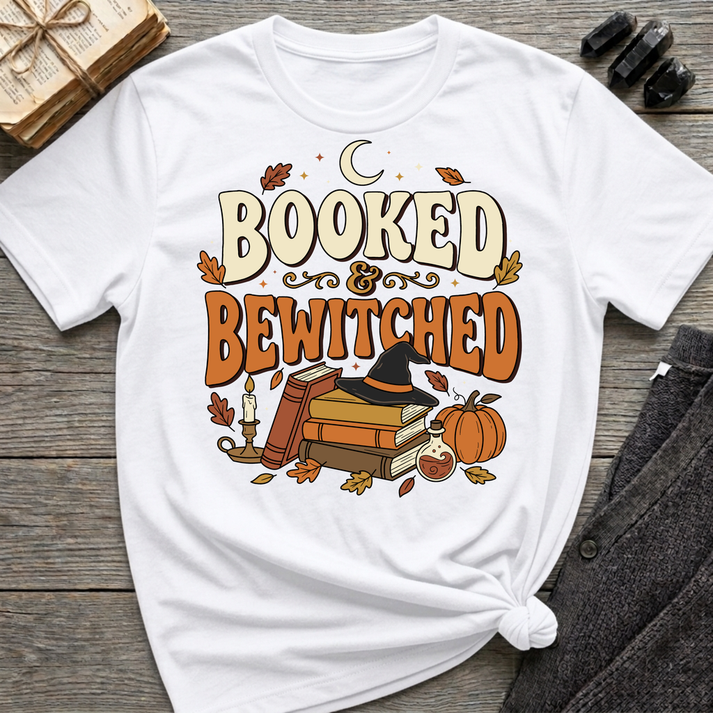 Booked & Bewitched - Graphic T-Shirt