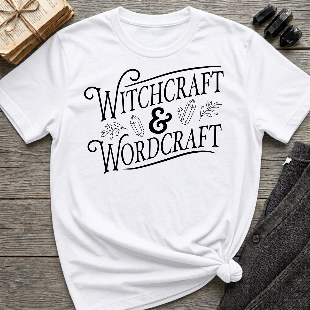 Witchcraft & Wordcraft - Typography T-Shirt